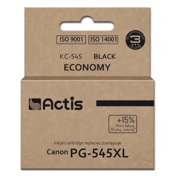Actis KC-545 Tinte (Ersatz für Canon PG-545XL; Supreme; 15 ml; 207 Seiten; Schwarz).