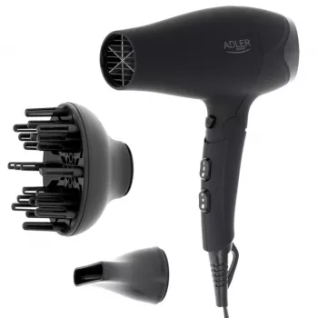 Adler AD 2267 Haartrockner Schwarz, 2500 W