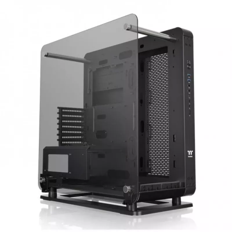 PC-Gehäuse Thermaltake Core P6 Tempered Glass Midi Tower Schwarz