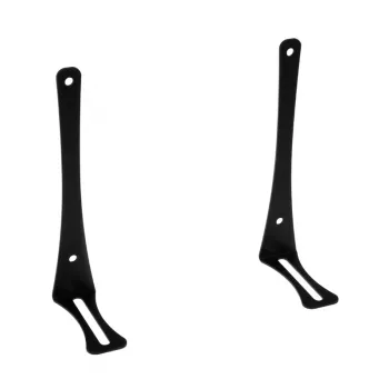 Radiatorhalterung BitsPower BP-120RADHV2-BK — schwarze Montagehalterung für 120-mm-Radiatoren