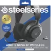 Headset STEELSERIES Arctis Nova 3P Wireless Bluetooth Circumaural Head-band, 20–22000 Hz, 260 g, Schwarz
