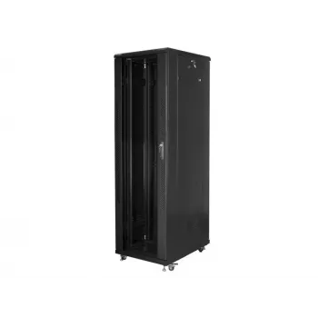 Lanberg FF01-6042-12B Rack-Schrank 42U Standgehäuse Schwarz