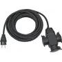Power Extension Brennenstuhl 1167810301 10m 3 AC Outlets Outdoor Schwarz