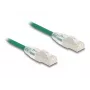 DeLOCK Netzwerkkabel RJ45 Cat.6A Stecker auf Stecker 3m grün
