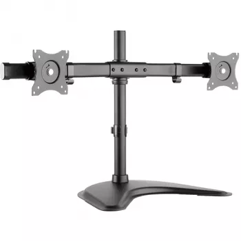 HAGOR HA FS - Montageset (Tischhalter) - für 2 LCD-Displays - Schwarz - Bildschirmgröße: 38-68 cm (15-27)
