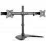HAGOR HA FS - Montageset (Tischhalter) - für 2 LCD-Displays - Schwarz - Bildschirmgröße: 38-68 cm (15-27)
