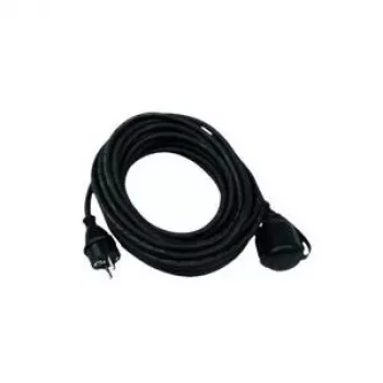 Power Extension REV 0065509 50m 1 AC Outlet Outdoor Schwarz