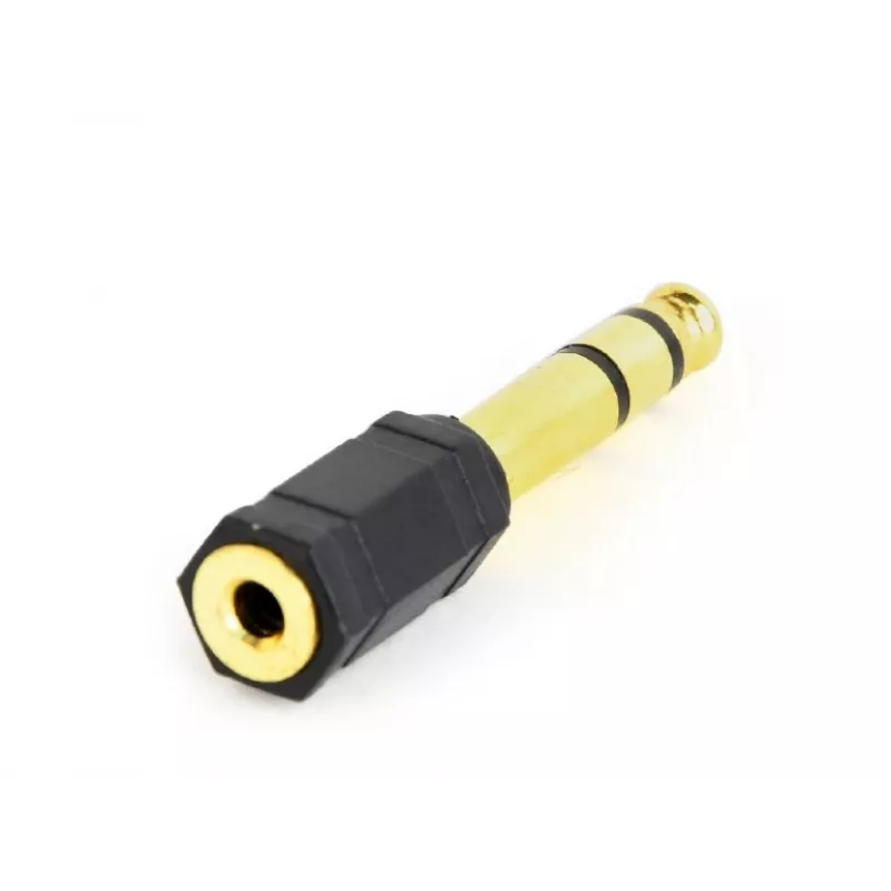 Cablexpert | 6,35 mm auf 3,5 mm Stereo-Audio-Adapterstecker | A-6.35M-3.5F | 6,35 mm (M) | 3,5 mm (F)