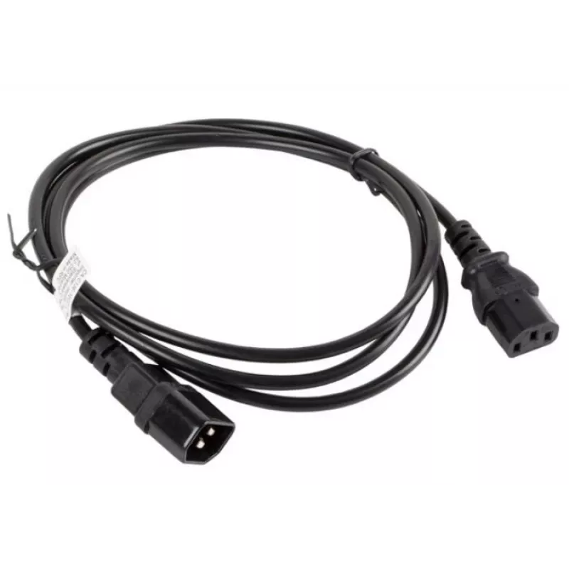 Netzkabel Lanberg CA-C13E-10CC-0018-BK Schwarz 1,8 m