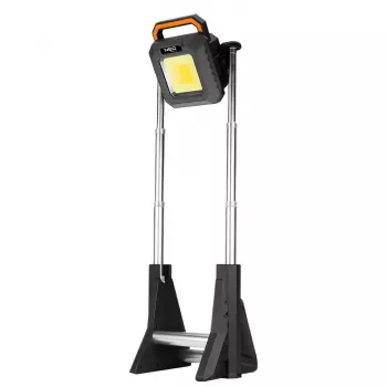 Teleskop-Flutlicht NEO tools 3000 lm 99-124, höhenverstellbar, tragbare Arbeitsleuchte