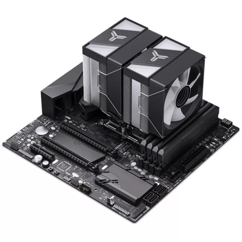 CPU-Kühler Jonsbo CR-1400 DV2 mit 120 mm Lüfter, schwarz