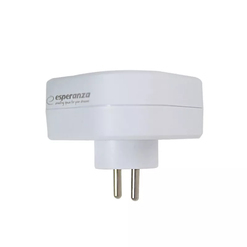 Esperanza ELK303W Elektroverteiler, 3 Steckdosen, weiß