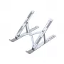 Laptopständer UNITEK OT155SL Silber Aluminium 13-41° neigbar