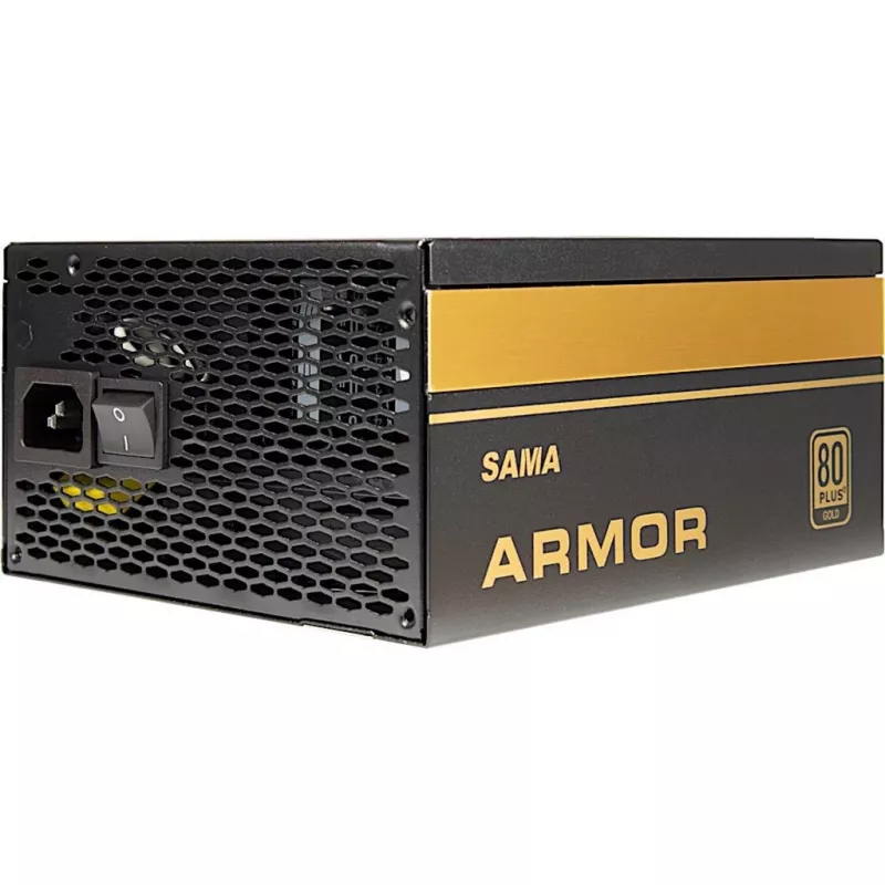 SAMA FTX-850-B ARMOR 850W, PC-Netzteil schwarz, 4x PCIe, Kabelmanagement, 850 Watt