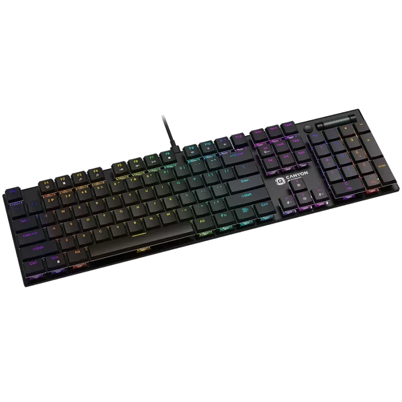 CANYON Tastatur Cometstrike GK-55 EN/RU Kabelgebunden