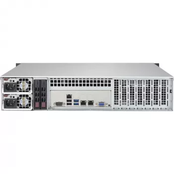 Servergehäuse Supermicro CSE-825MBTQC-R802LPB Rack Schwarz