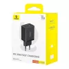 Baseus P10111404113-00 Cube USB-C / USB-A 30W Netzteil Schwarz