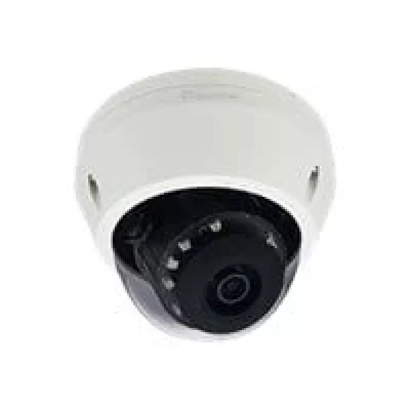 LevelOne HUBBLE Fixed Dome IP Netzwerkkamera, H.265, 5 Megapixel, 802.3af PoE, IR-LEDs, Innen-/Außenbereich, vandalismussicher