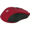 Kabellose optische Maus DEFENDER MM-935 RF – beidhändig, 1600 DPI, rot, RF-USB-Empfänger, AAA-Batterien