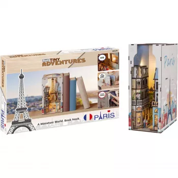 Bastelset REVELL Tiny Adventures „Paris“ — Miniaturmodell aus Papier, kreatives Hobby