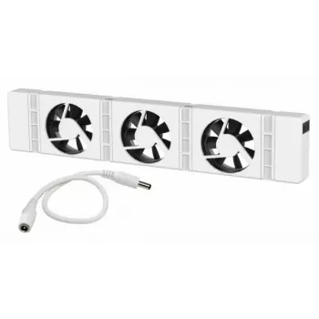 SpeedComfort Erweiterungsset Weiß, 30 m³/h, 0,55 W, 20 dB, 340×70×23 mm