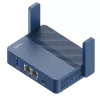 Tragbarer Router Cudy TR3000 AX3000 Wi‑Fi 6, Gigabit Ethernet WAN/LAN, USB-A, externe Antennen, blau