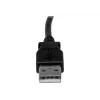 StarTech.com 3m USB 2.0 A auf rechtwinkliger B Kabel – M/M, 3 m, USB A, USB B, USB 2.0, Schwarz