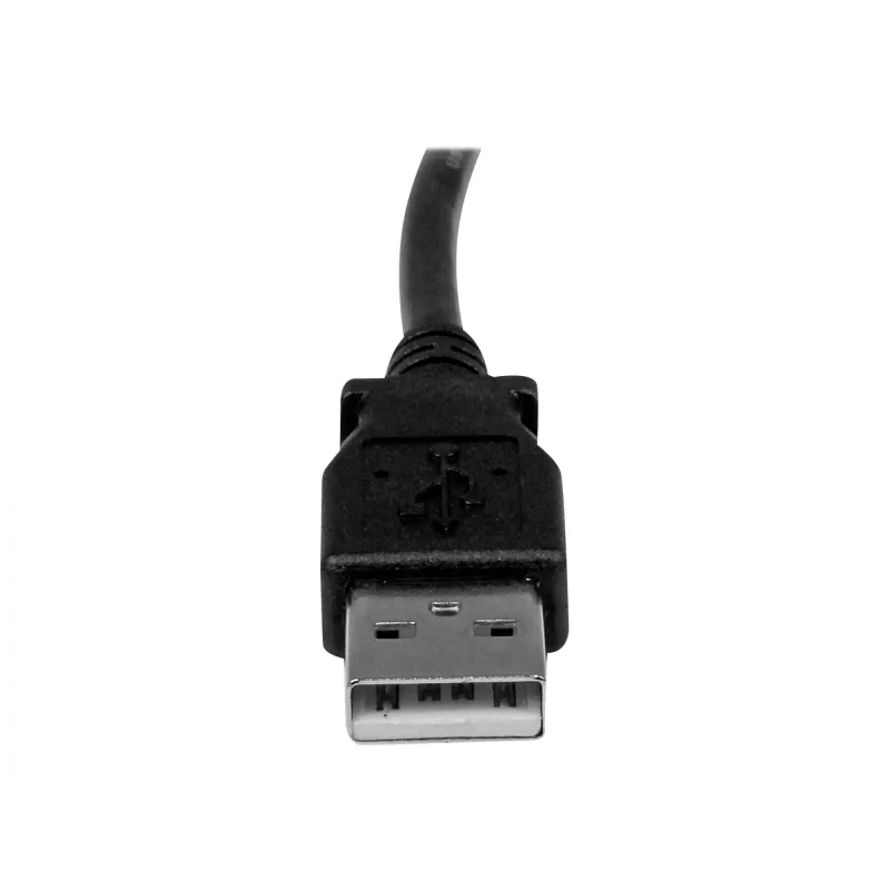 StarTech.com 3m USB 2.0 A auf rechtwinkliger B Kabel – M/M, 3 m, USB A, USB B, USB 2.0, Schwarz