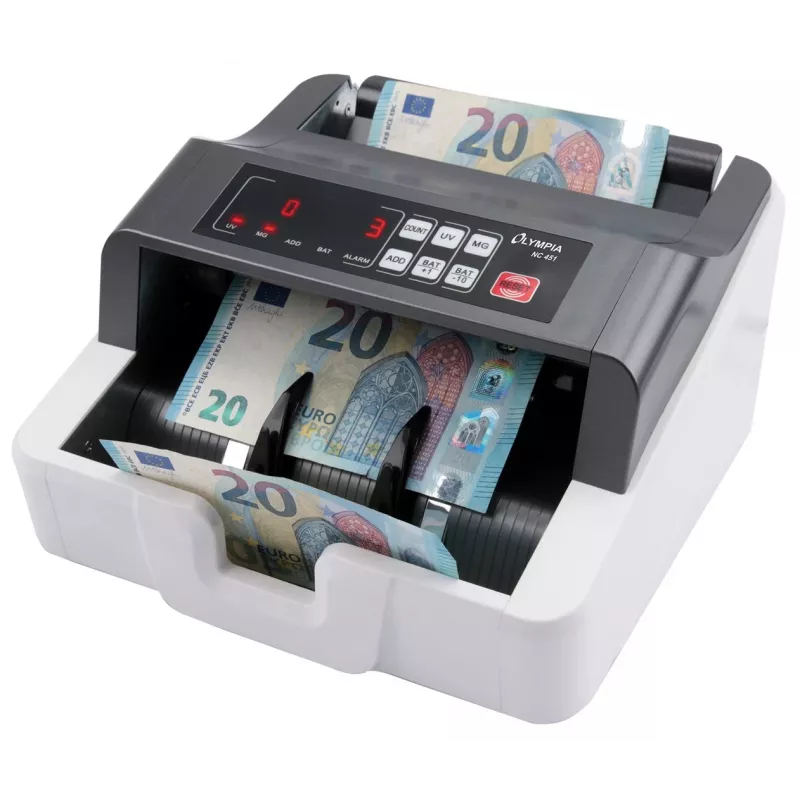 Banknotenzählmaschine Olympia NC 451