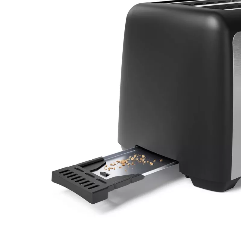 Tristar Toaster | BR-1058 | Leistung 800 W | Anzahl Schlitze 2 | Gehäusematerial Kunststoff | Silber