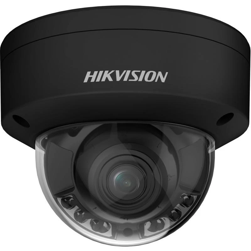 Hikvision Pro Series mit ColorVu DS-2CD2747G2HT-LIZS(2.8-12)/eF/BLK Turret IP-Sicherheitskamera Für innen & außen 2688 x 1520 Pixel Decke