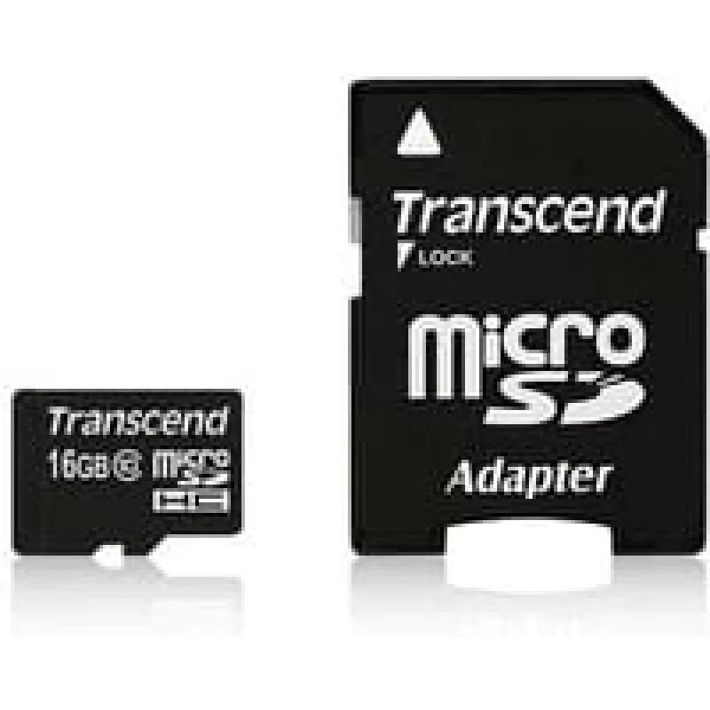 Flash-Speicher Transcend 16 GB MicroSDHC UHS-I TS16GUSDU1