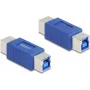 DeLOCK 67228 Kabeladapter USB Typ-B Blau