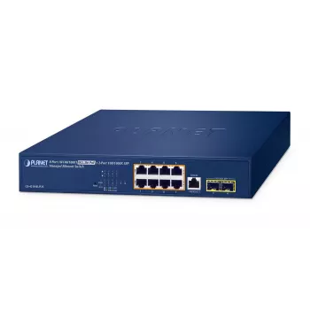 Managed Switch PLANET GS-4210-8UP2S 8-Port Gigabit Ethernet PoE