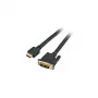 EFB-Elektronik HighSpeed HDMI+ - DVI Kabel, HDMI A - DVI 24+1 St-St 1m, schwarz Hersteller: EFB Elektronik (K5432SW.1)