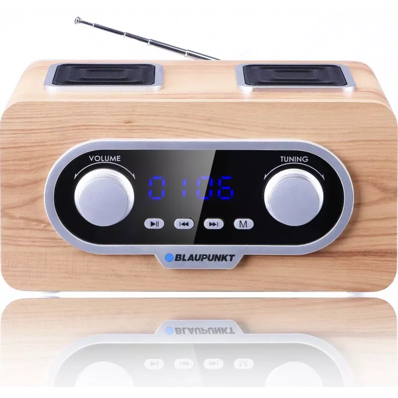 Blaupunkt PP5.2CR Radio Portable Wood