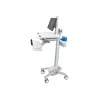 Multimedia-Wagen Ergotron StyleView EMR Cart mit LCD-Drehgelenk