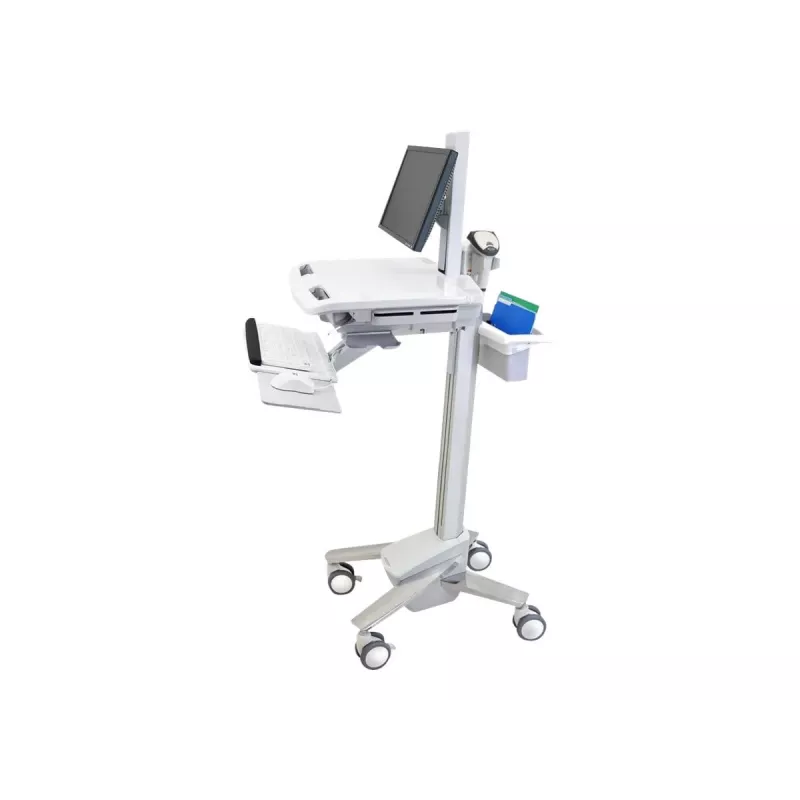 Multimedia-Wagen Ergotron StyleView EMR Cart mit LCD-Drehgelenk