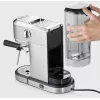 Espressomaschine SEVERIN Newspresa KA 5997 — halbautomatisch, 1 l Wassertank, 1350 W, Kaffeepulver, schwarz/gebürsteter Edelstahl/chrom