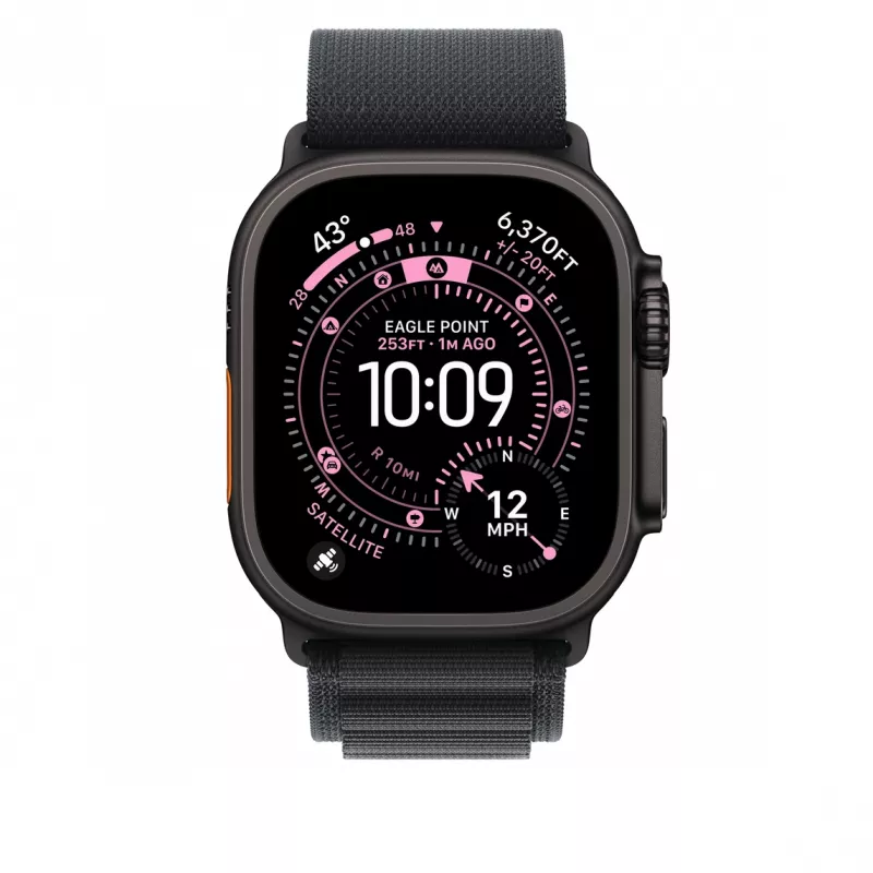 Band Apple MG9G4ZM/A Smartwatch Schwarz Titan Polyester Spandex