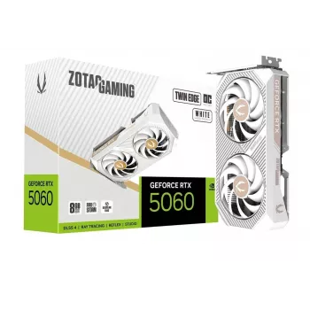 Grafikkarte Zotac GAMING GeForce RTX 5060 Twin Edge OC White Edition 8GB GDDR7