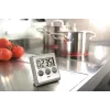 GEFU CONTARE Digitale Küchenuhr Schwarz, Edelstahl