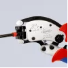 KNIPEX Twistor T selbstjustierende Crimpzange, Aderendhülsen-Crimpzange