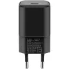 Goobay Ladegerät 65331 Indoor AC Schnellladegerät Schwarz USB Type-C