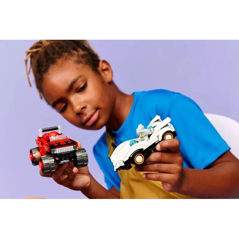 LEGO SONIC THE HEDGEHOG 77118 Silvers Auto gegen Knuckles‘ Monster-Truck