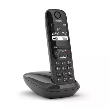 Analog-/DECT-Telefon Gigaset AS690 Anruferkennung Kabelloser Handapparat Schwarz