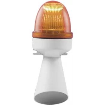 Grothe Hupe WL 6301 240VAC Wired Siren Indoor/Outdoor Grau (31371)