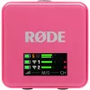 Funkmikrofon RODE Wireless GO III Pink — kompaktes zweikanaliges Sender- und Empfängersystem