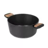 Schmortopf RESTO 93188 Kochtopf für den Herd, 24 cm, 4,4 L