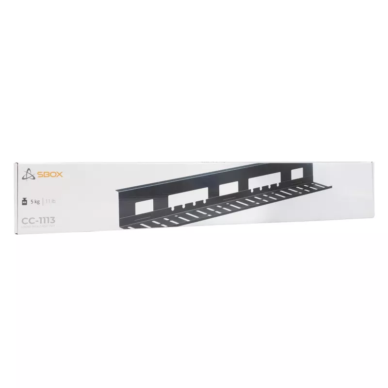 Sbox CC-1113 Kabelmanagement Schwarz